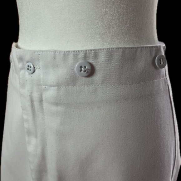 The Citadel White High Waisted Trousers - Picture 4 of 4